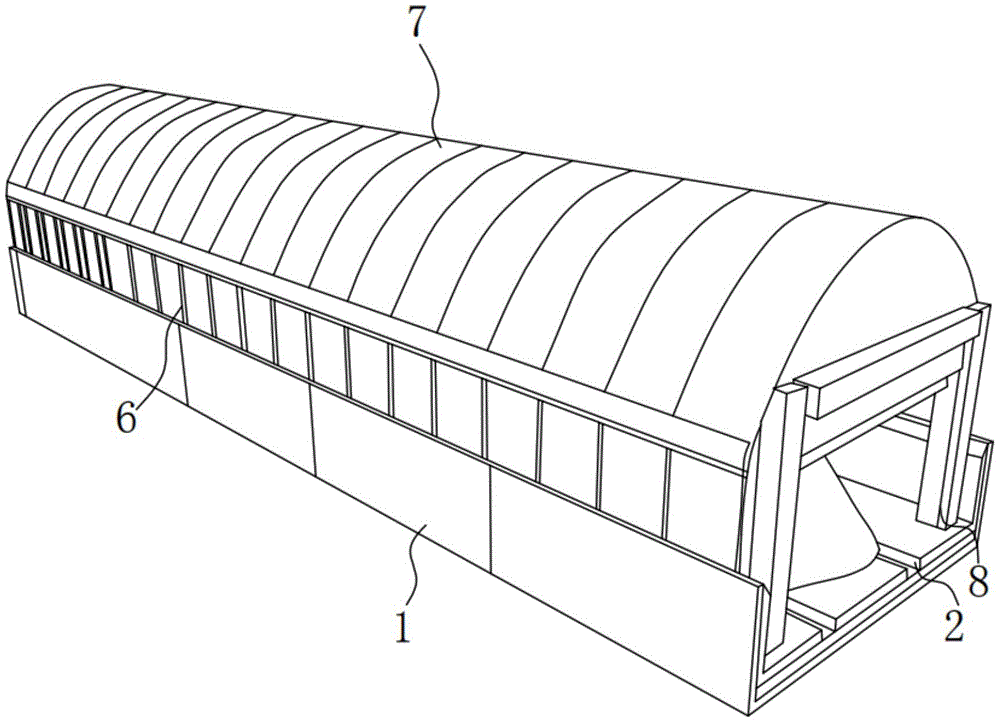 一種模塊化有機廢棄物環(huán)保生物處理裝置