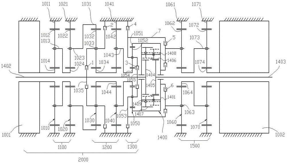 一種帶有轉(zhuǎn)矩定向分配功能的雙電機(jī)耦合驅(qū)動橋